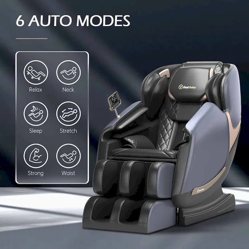 Full Body Zero Gravity Massage Chair with Dual-Core S Track and App Control
