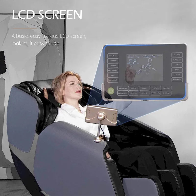 Full Body Zero Gravity Massage Chair with Dual-Core S Track and App Control