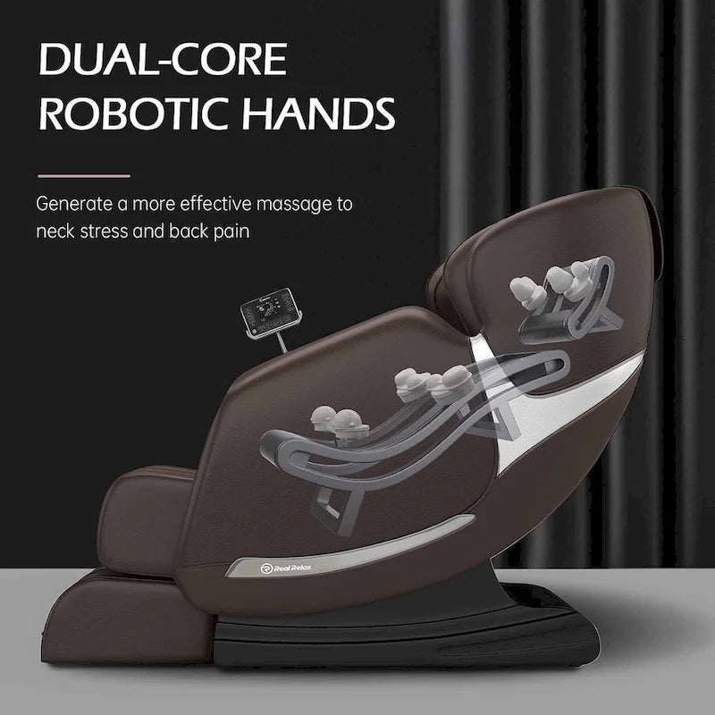 Full Body Zero Gravity Massage Chair with Dual-Core S Track and App Control