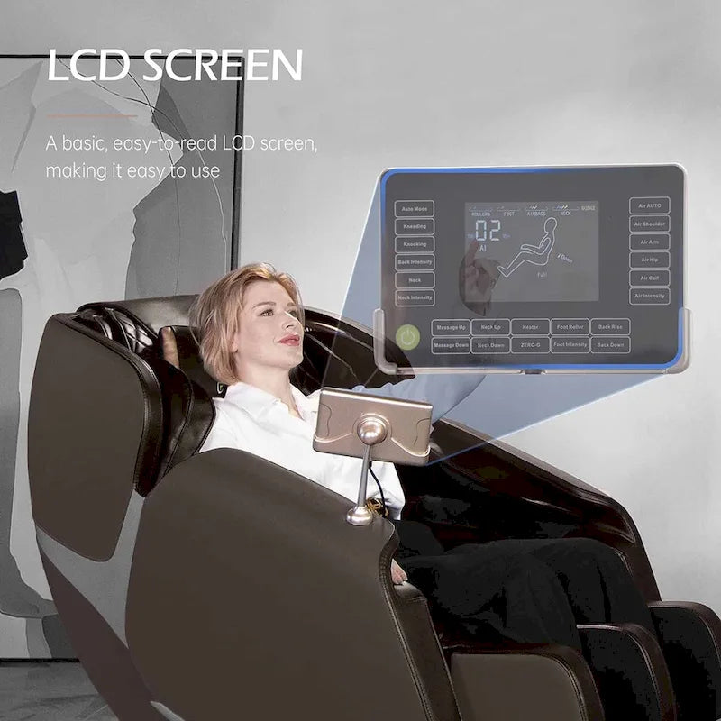 Full Body Zero Gravity Massage Chair with Dual-Core S Track and App Control