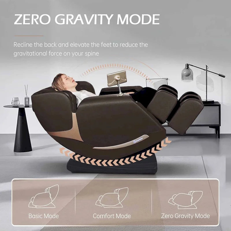 Full Body Zero Gravity Massage Chair with Dual-Core S Track and App Control