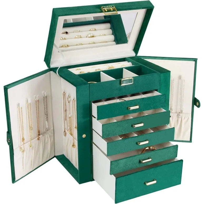 Jewelry Box for Women - 6.8D x 10.6W x 11.4H