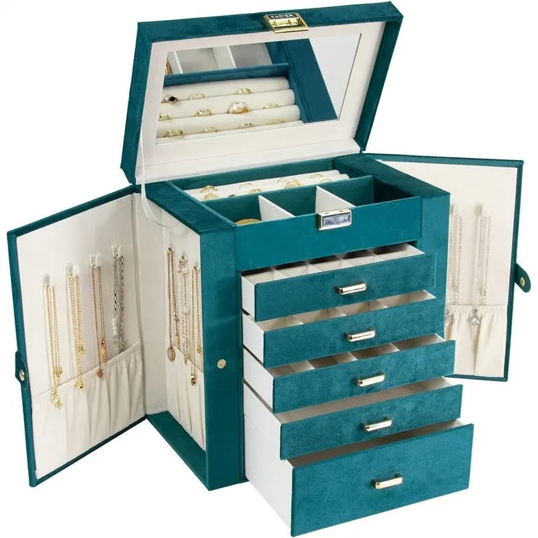 Jewelry Box for Women - 6.8D x 10.6W x 11.4H