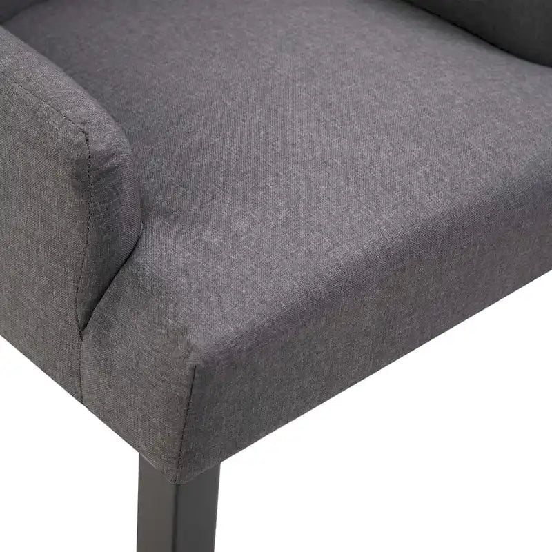 Upholstered Dining Chairs with Armrests, Multicolor Fabric (Set of 1/2/4/6)