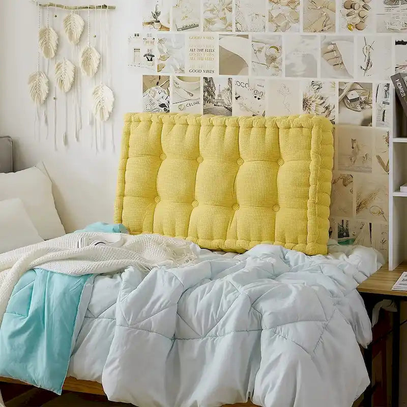 Ultra Thick Tufted Twin XL College Headboard