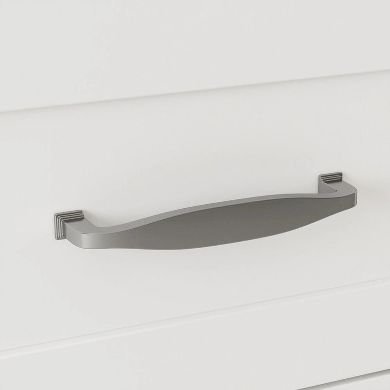 Gray and Sandstone Rubberwood Backless Bench