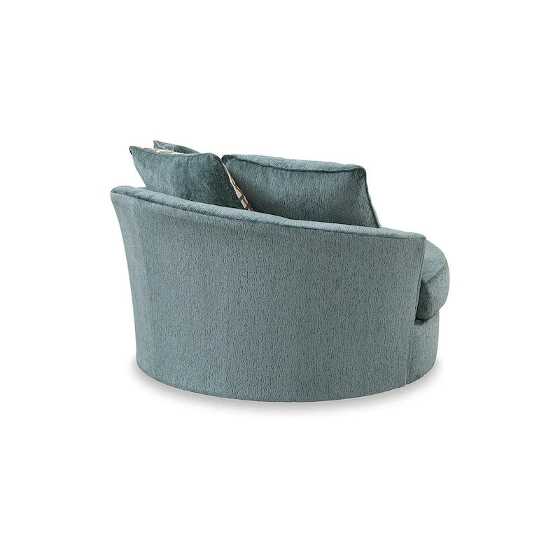 Oversized 360-Degree Swivel Accent Chair – 56W x 55D x 35H